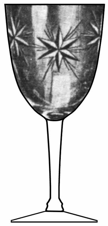 Cut 813 Water Goblet by Cambridge-1