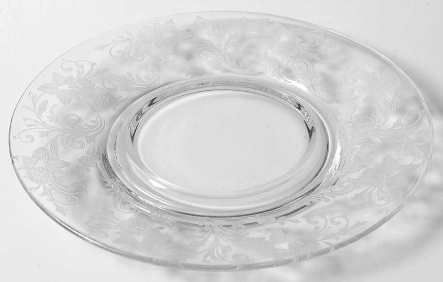 Daffodil Clear (Stem 3779, Not Gold Encrusted) Mayo Underplate Only by Cambridge-1