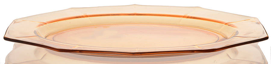 Decagon Amber Under 13" Platter by Cambridge-1