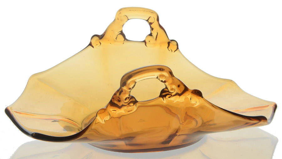 Decagon Amber 7" Basket by Cambridge-1
