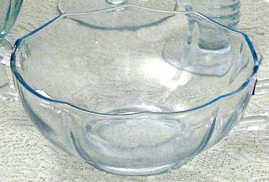 Decagon Light Blue Cream Soup Bowl Only by Cambridge-1