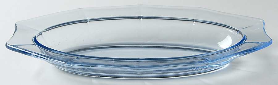 Decagon Light Blue Pickle Dish by Cambridge-1