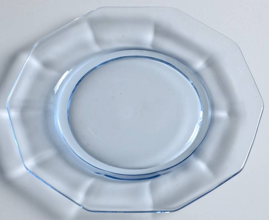 Decagon Light Blue Bread & Butter Plate by Cambridge-1