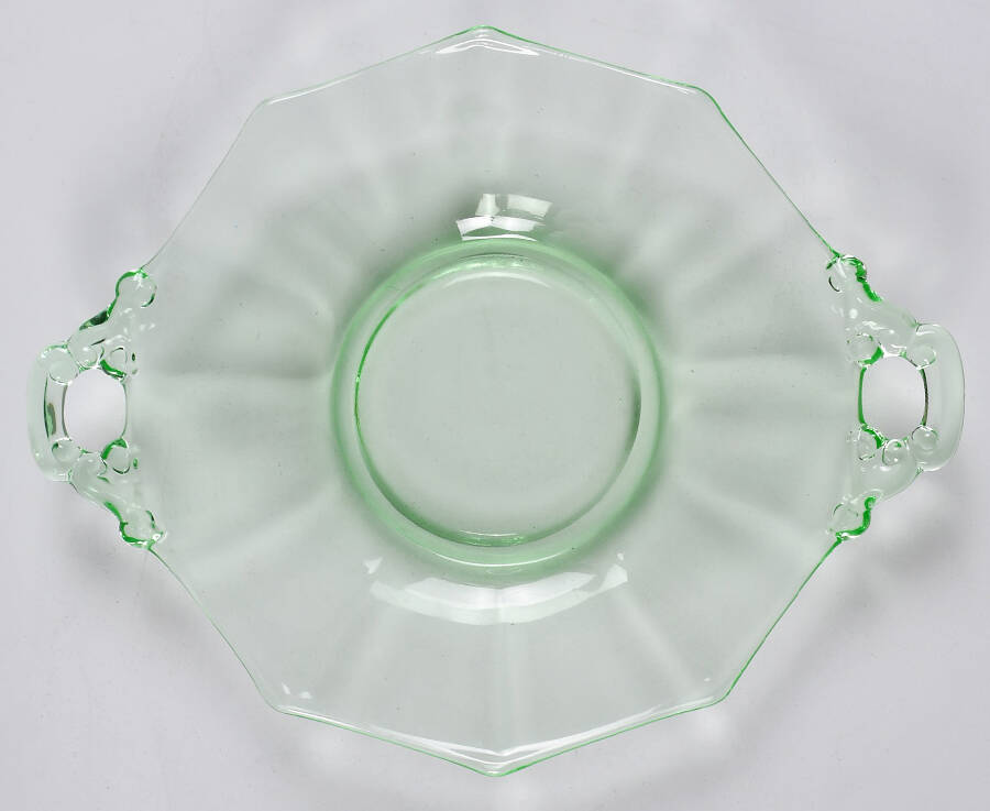 Decagon Green (Light Emerald) Mayonnaise Underplate Only by Cambridge-1