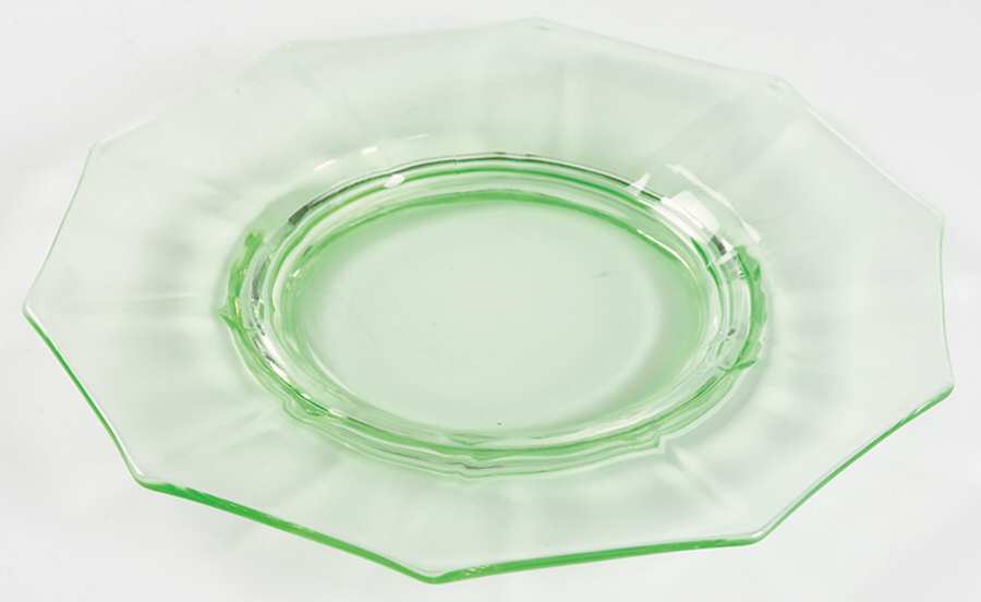 Decagon Green (Light Emerald) 7" Salad Plate by Cambridge-1