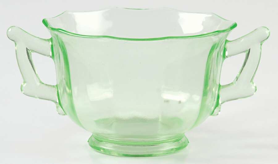 Decagon Green (Light Emerald) Open Sugar by Cambridge-1