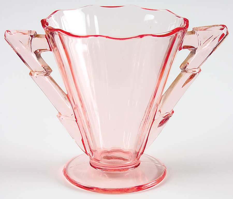 Decagon Pink Individual Open Sugar by Cambridge-1