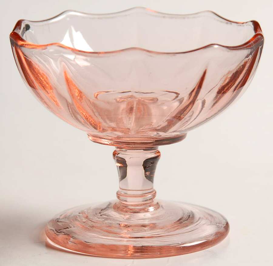 Decagon Pink Individual Nut Dish/Salt Dip by Cambridge-1