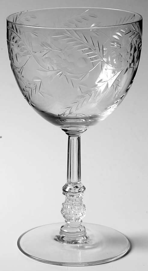 Deerfield (Stem 3778) Water Goblet by Cambridge-1