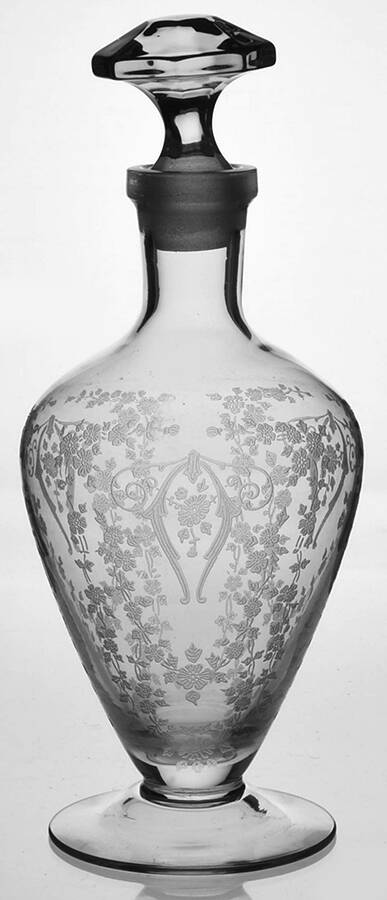 Diane Clear (Stem 3122) Cordial Decanter & Stopper by Cambridge-1