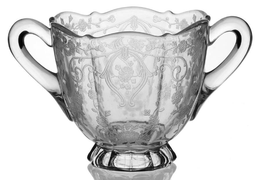 Diane Clear (Stem 3122) Mini Open Sugar by Cambridge-1