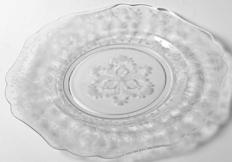Diane Clear (Stem 3122) 3400 10 1/2" Service Plate by Cambridge-1