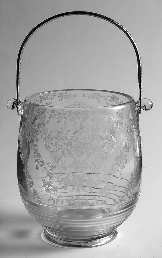 Diane Clear (Stem 3122) #1402 Ice Bucket W/Detachable Handle by Cambridge-1