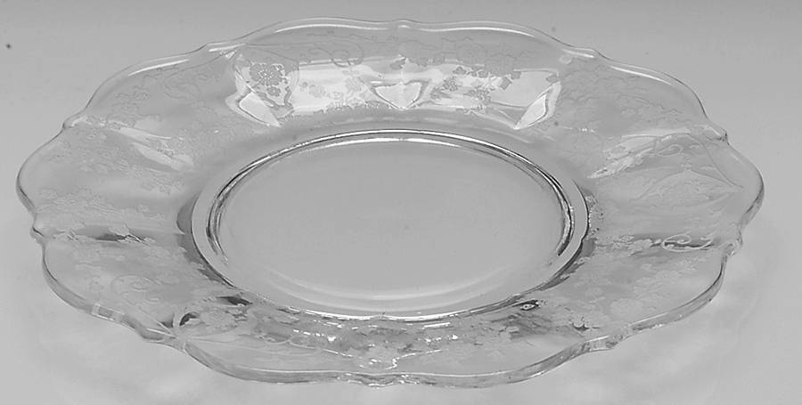 Diane Clear (Stem 3122) Bread & Butter Plate by Cambridge-1
