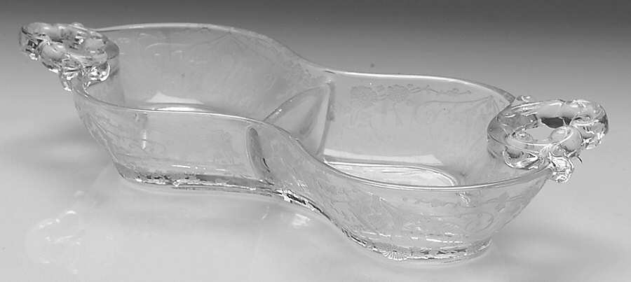 Diane Clear (Stem 3122) 3400/89 2 Part Handled Relish by Cambridge-1