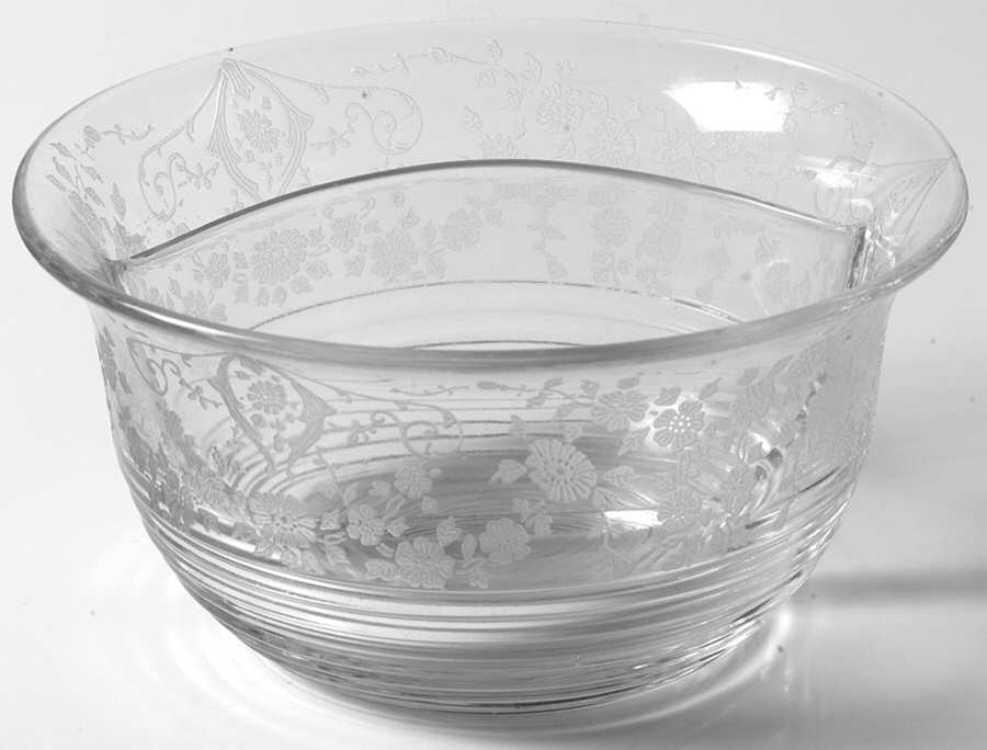 Diane Clear (Stem 3122) Twin Bowl Salad Dressing Set by Cambridge-1