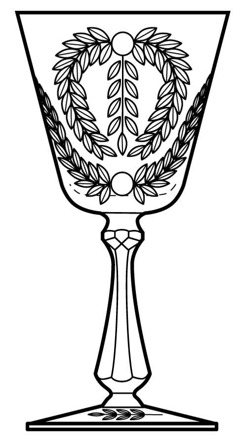 Empire Water Goblet by Cambridge-1
