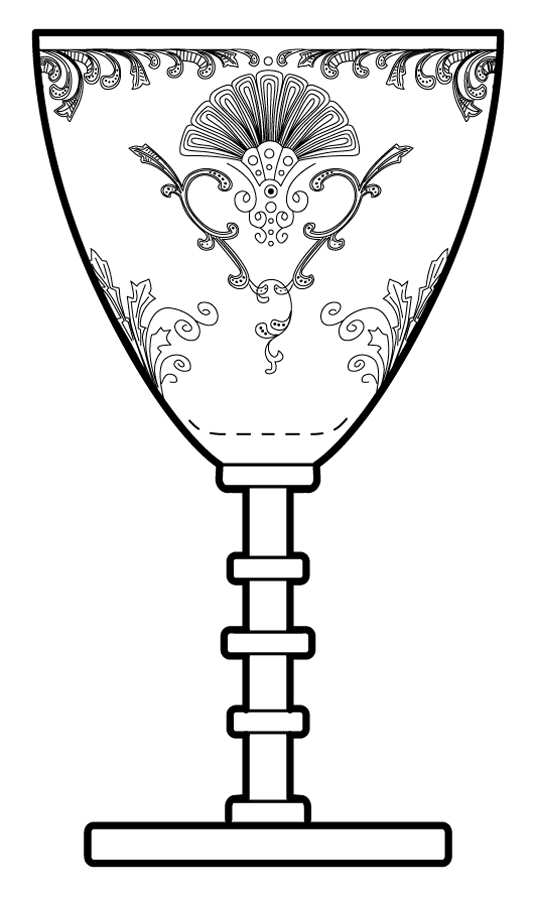 Firenze Water Goblet by Cambridge-1