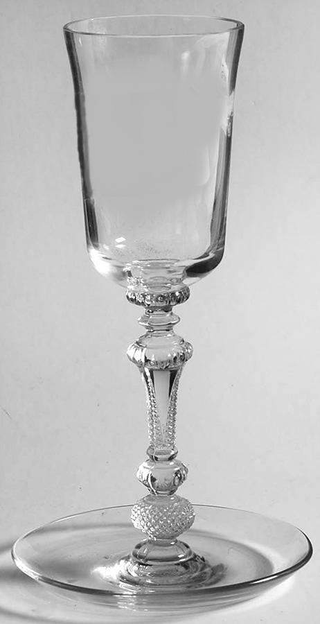 Gadroon Clear Cup Foot Torchere by Cambridge-1