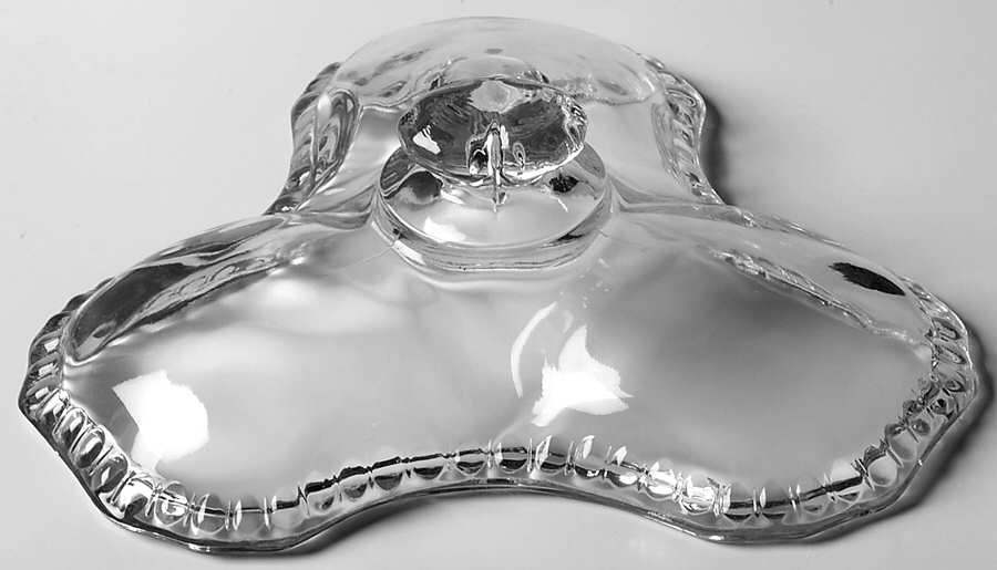 Gadroon Clear Lid for 3500/57 3 Part Candy/Relish by Cambridge-1