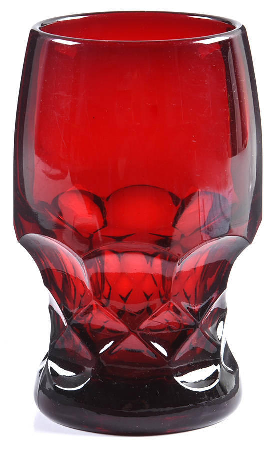 Georgian Ruby 10 Oz Flat Tumbler by Cambridge-1