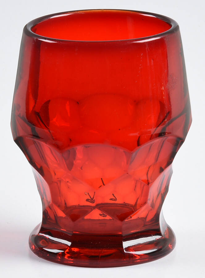 Georgian Ruby 8 Oz Flat Tumbler by Cambridge-1