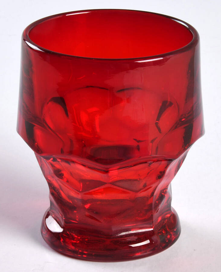 Georgian Ruby 5 Oz Flat Tumbler by Cambridge-1