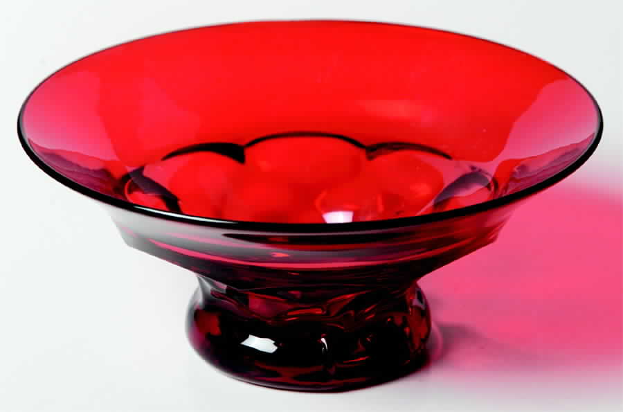 Georgian Ruby Sundae Glass by Cambridge-1
