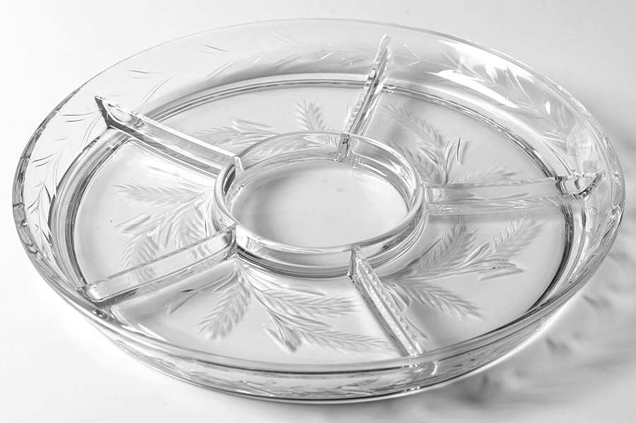 Harvest (Cut) #P419 6 Part Relish No Center Cup by Cambridge-1