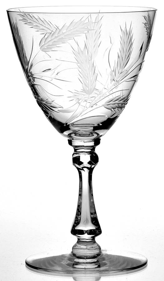 Harvest (Cut) Water Goblet by Cambridge-1