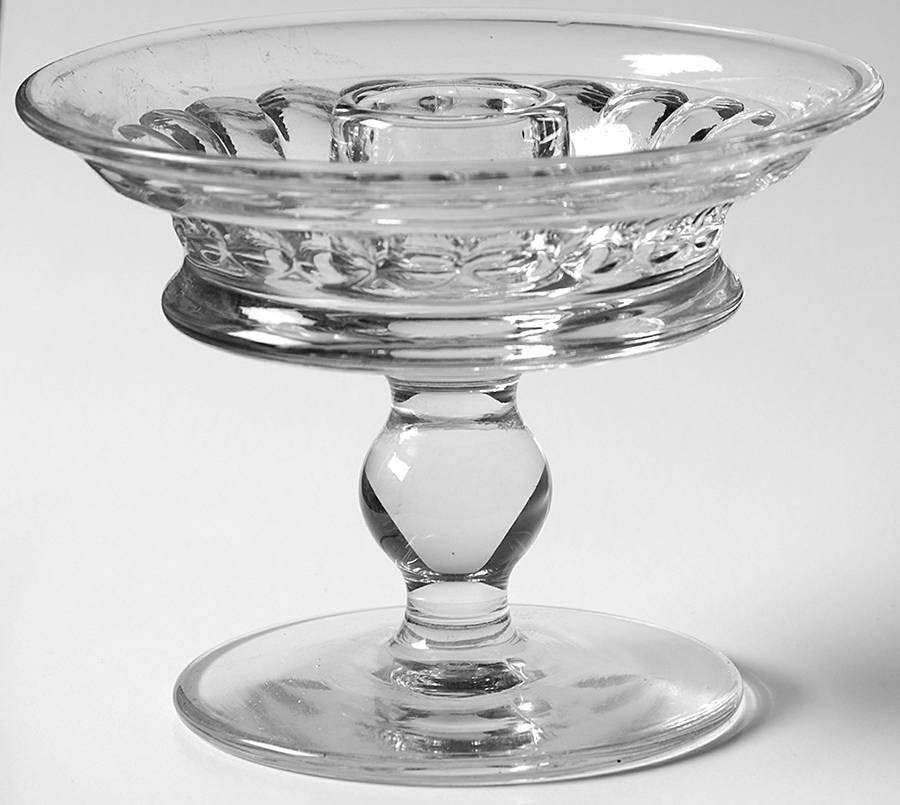 Heirloom Clear Single Light Candlestick by Cambridge-1