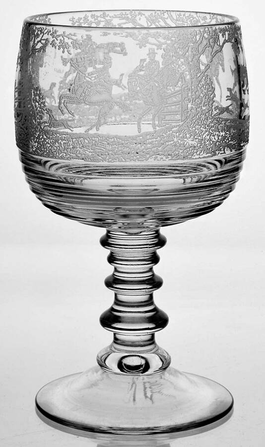 Imperial Hunt Water Goblet by Cambridge-1