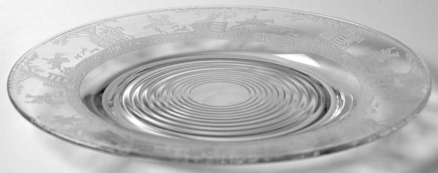 Imperial Hunt Luncheon Plate by Cambridge-1
