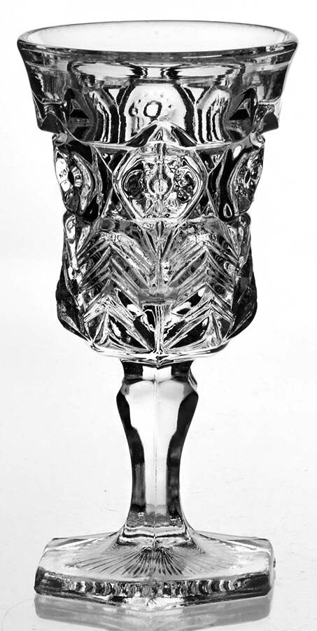 Inverted Feather Wine Glass by Cambridge-1