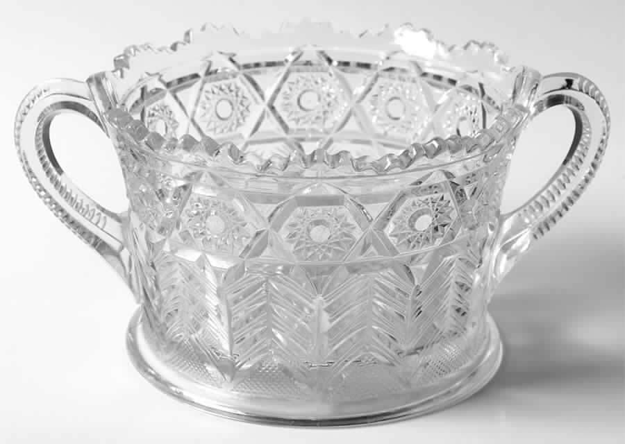 Inverted Feather Cracker Jar No Lid by Cambridge-1