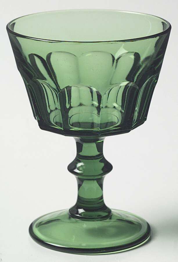 Jefferson Emerald Green Champagne/Tall Sherbet by Cambridge-1