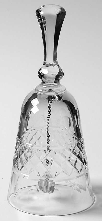 King Edward Bell Made From Claret Glass by Cambridge-1