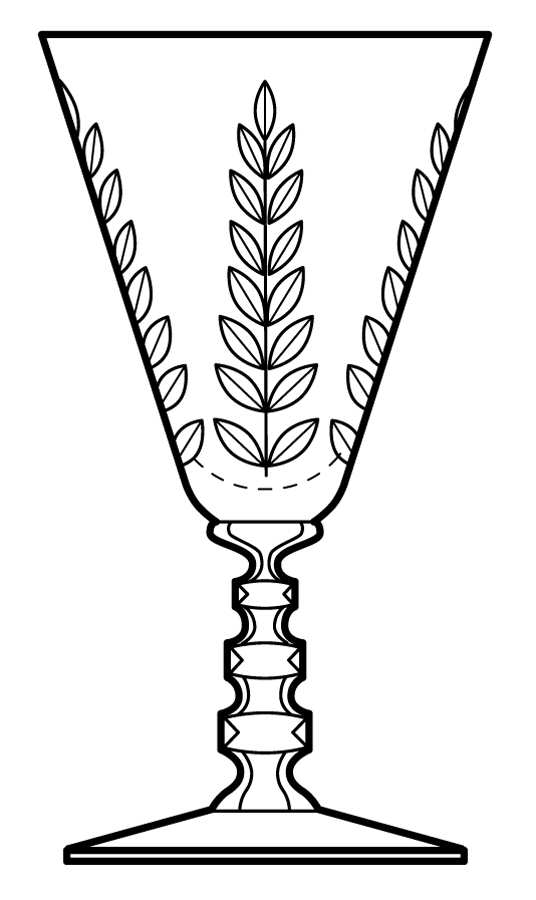 King George Water Goblet by Cambridge-1