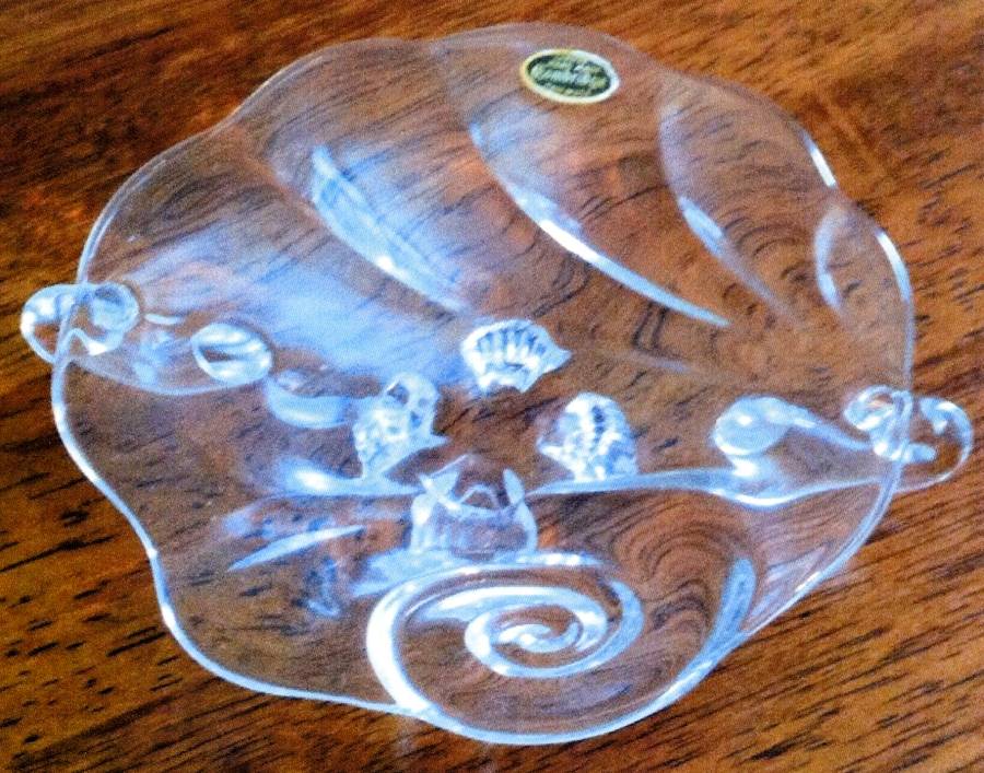 Krystolshell Clear Handled Bon Bon by Cambridge-1