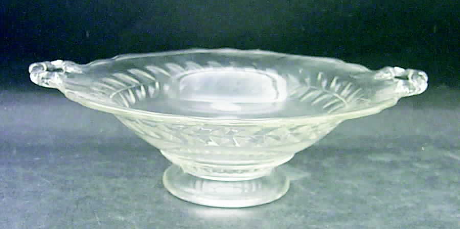 Laurel Wreath Clear (Stem 3700) Round Compote (Height X Width) by Cambridge-1