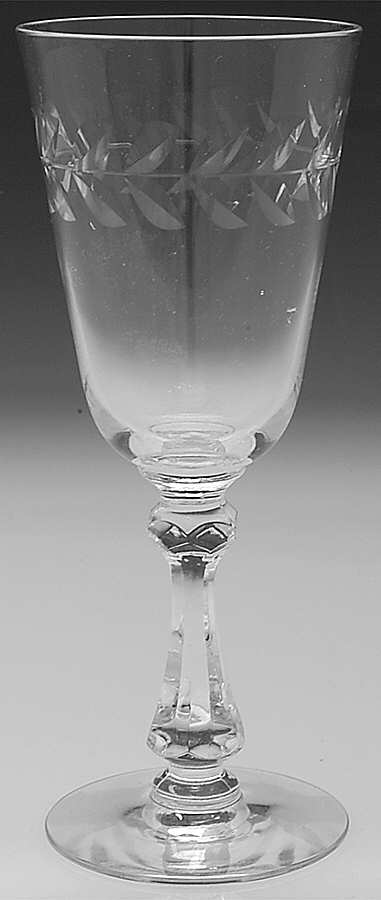 Laurel Wreath Clear (Stem 3700) Claret Wine by Cambridge-1
