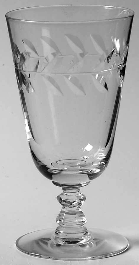 Laurel Wreath Clear (Stem 3700) Juice Glass by Cambridge-1
