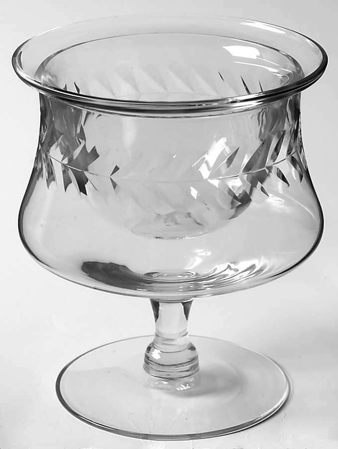 Laurel Wreath Clear (Stem 3700) Seafood Cocktail & Liner by Cambridge-1