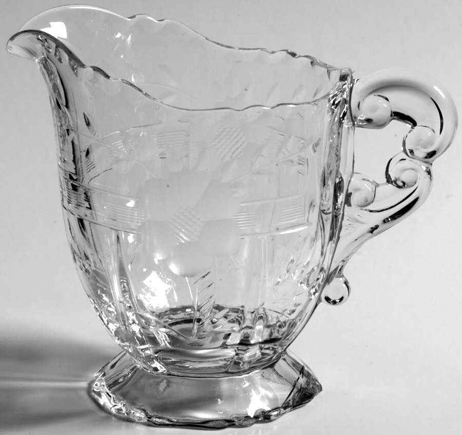 Lucia 3400/68 Footed Creamer by Cambridge-1