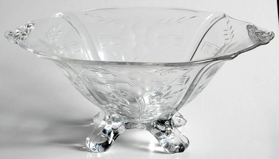 Lucia 3400 Footed Handled Mayonnaise/Comport by Cambridge-1