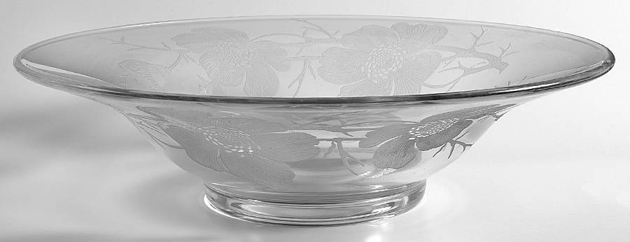 Magnolia Clear Flared Bowl by Cambridge-1