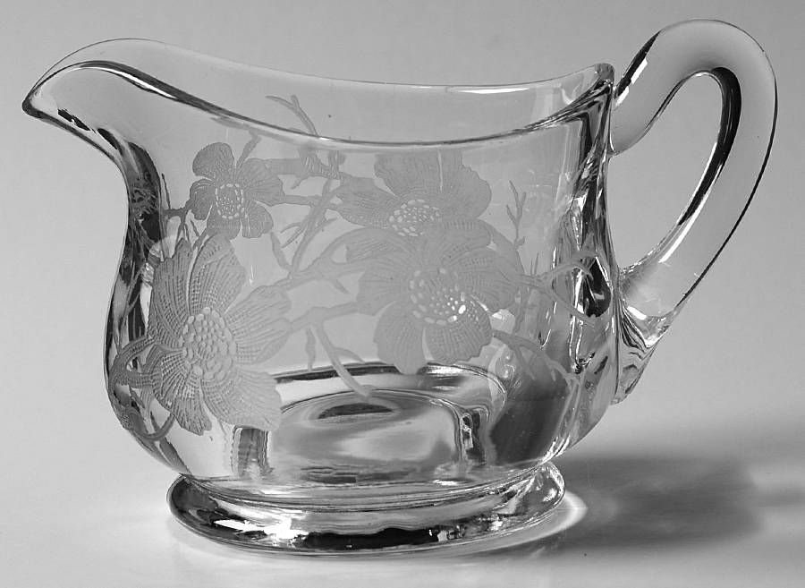 Magnolia Clear Creamer by Cambridge-1