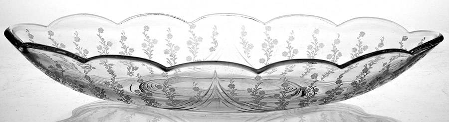 Marlene Clear 12" Oval Celery by Cambridge-1