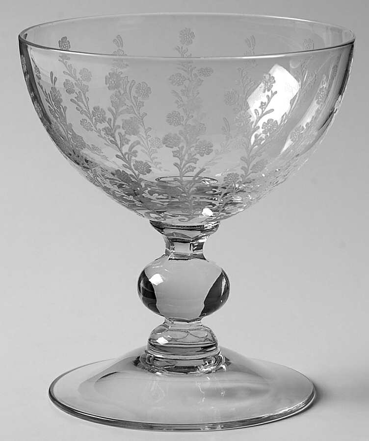 Marlene Clear Low Sherbet by Cambridge-1