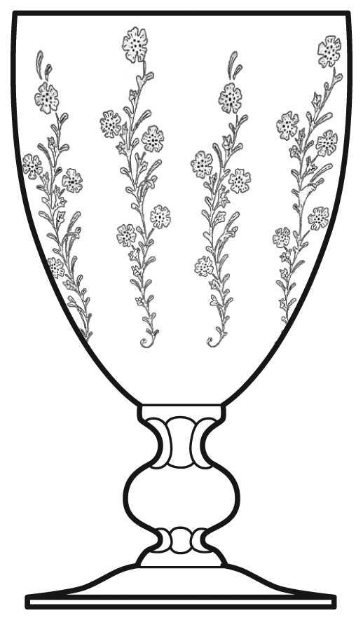 Marlene Clear Water Goblet by Cambridge-1